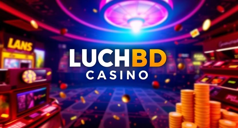 Variety of slot machines available on LUCKBD
