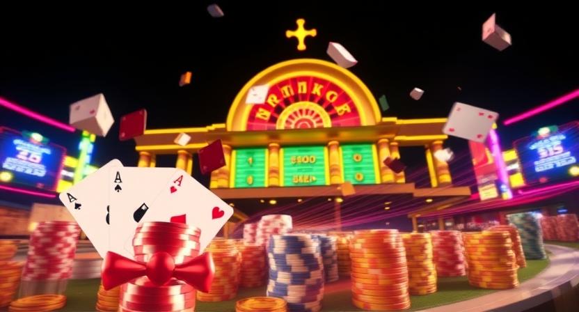 Player account and game selection on LUCKBD